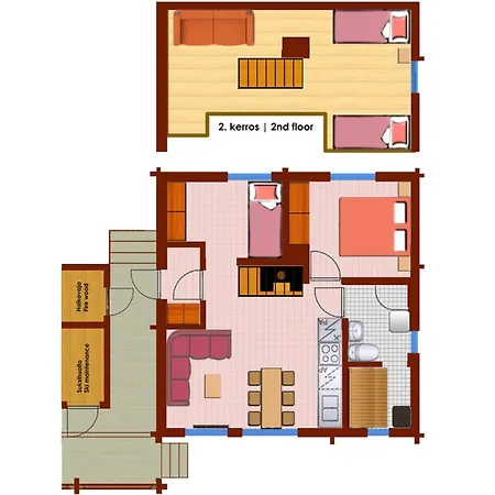 度假居 Tunturikoivu A2 By Interhome 萨利色尔卡